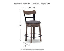 Load image into Gallery viewer, Caitbrook Counter Height Bar Stool