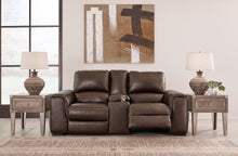 Load image into Gallery viewer, Alessandro Power Reclining Loveseat with Console - 46 Furniture and Mattress Gallery