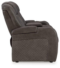 Load image into Gallery viewer, Fyne-Dyme Power Reclining Loveseat with Console - 46 Furniture and Mattress Gallery