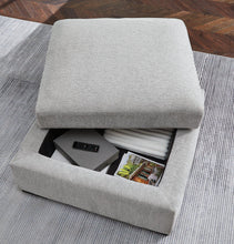 Load image into Gallery viewer, Gabyleigh Ottoman With Storage