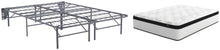 Load image into Gallery viewer, Chime 12 Inch Hybrid 2-Piece Mattress Package image