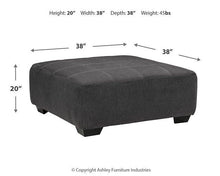 Load image into Gallery viewer, Ambee Oversized Accent Ottoman - 46 Furniture and Mattress Gallery
