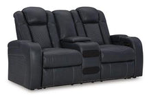 Load image into Gallery viewer, Fyne-Dyme Power Reclining Loveseat with Console - 46 Furniture and Mattress Gallery