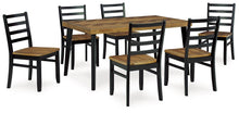 Load image into Gallery viewer, Blondon Dining Table and 6 Chairs (Set of 7)