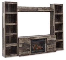 Load image into Gallery viewer, Derekson 4-Piece Entertainment Center with Electric Fireplace image