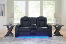Load image into Gallery viewer, Fyne-Dyme Power Reclining Loveseat with Console - 46 Furniture and Mattress Gallery
