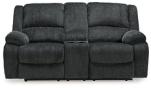 Load image into Gallery viewer, Draycoll Power Reclining Loveseat with Console