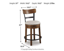 Load image into Gallery viewer, Valebeck Counter Height Bar Stool - 46 Furniture and Mattress Gallery