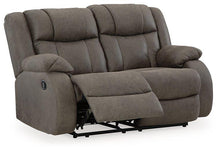 Load image into Gallery viewer, First Base Reclining Loveseat