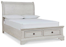 Load image into Gallery viewer, Robbinsdale Sleigh Storage Bed image