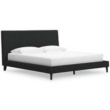 Load image into Gallery viewer, Cadmori King Upholstered Bed with Roll Slats