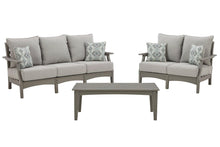 Load image into Gallery viewer, Visola Outdoor Sofa and Loveseat with Coffee Table image