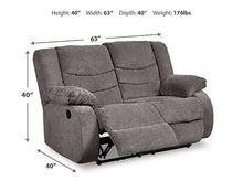 Load image into Gallery viewer, Tulen Reclining Loveseat - 46 Furniture and Mattress Gallery
