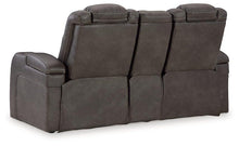 Load image into Gallery viewer, Fyne-Dyme Power Reclining Loveseat with Console - 46 Furniture and Mattress Gallery