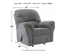Load image into Gallery viewer, Allmaxx Recliner - 46 Furniture and Mattress Gallery