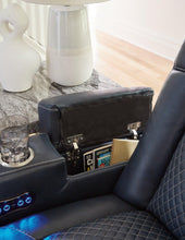 Load image into Gallery viewer, Fyne-Dyme Power Reclining Loveseat with Console - 46 Furniture and Mattress Gallery