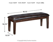 Load image into Gallery viewer, Haddigan Dining Bench - 46 Furniture and Mattress Gallery