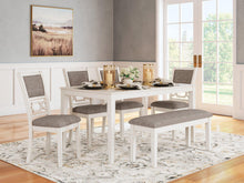 Load image into Gallery viewer, Erinberg Dining Table and 4 Chairs and Bench (Set of 6) - 46 Furniture and Mattress Gallery