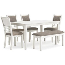 Load image into Gallery viewer, Erinberg Dining Table and 4 Chairs and Bench (Set of 6) - 46 Furniture and Mattress Gallery