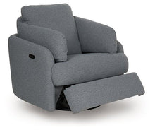 Load image into Gallery viewer, Alainmont Next-Gen Nuvella Swivel Power Recliner - 46 Furniture and Mattress Gallery