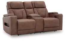 Load image into Gallery viewer, Clean-Slate Power Reclining Loveseat with Console