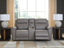Load image into Gallery viewer, 5Z-Comfort Power Reclining Loveseat with Console - 46 Furniture and Mattress Gallery