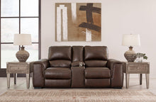 Load image into Gallery viewer, Alessandro Power Reclining Loveseat with Console - 46 Furniture and Mattress Gallery
