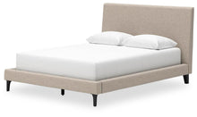 Load image into Gallery viewer, Cielden Upholstered Bed with Roll Slats