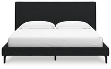 Load image into Gallery viewer, Cadmori King Upholstered Bed with Roll Slats
