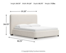 Load image into Gallery viewer, Brintstreet Upholstered Bed
