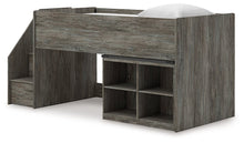 Load image into Gallery viewer, Frandern Loft Bed with Bookcase Storage - 46 Furniture and Mattress Gallery