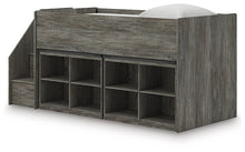 Load image into Gallery viewer, Frandern Loft Bed with Bookcase Storage - 46 Furniture and Mattress Gallery