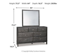 Load image into Gallery viewer, Caitbrook Dresser and Mirror