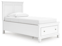 Load image into Gallery viewer, Fortman Panel Storage Bed