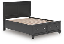Load image into Gallery viewer, Lanolee Panel Storage Bed