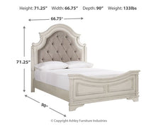 Load image into Gallery viewer, Realyn Upholstered Bed - 46 Furniture and Mattress Gallery