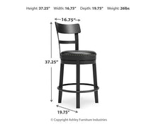 Load image into Gallery viewer, Valebeck Counter Height Bar Stool - 46 Furniture and Mattress Gallery