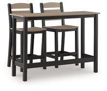 Load image into Gallery viewer, Shoreline Beach Outdoor Counter Table and 2 Barstools