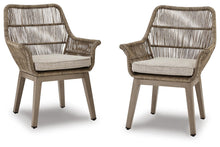 Load image into Gallery viewer, Beach Front Arm Chair with Cushion (Set of 2)
