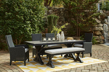 Load image into Gallery viewer, Beachcroft Outdoor Bench with Cushion