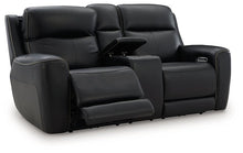 Load image into Gallery viewer, 5Z-Comfort Power Reclining Loveseat with Console - 46 Furniture and Mattress Gallery