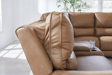 Load image into Gallery viewer, DeepWakes Reclining Sectional with Storage Console