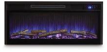 Load image into Gallery viewer, Zadilyn 72" TV Stand with Electric Fireplace