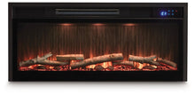 Load image into Gallery viewer, Cayboni 71" TV Stand with Electric Fireplace