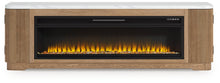 Load image into Gallery viewer, Camdill 80" TV Stand with Electric Fireplace