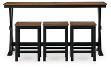 Load image into Gallery viewer, Wildenauer Counter Height Dining Table and 3 Barstools Set