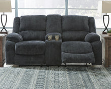 Load image into Gallery viewer, Draycoll Reclining Loveseat with Console
