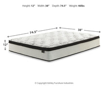 Load image into Gallery viewer, Chime 12 Inch Hybrid Mattress in a Box