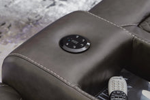 Load image into Gallery viewer, Fyne-Dyme Power Reclining Loveseat with Console