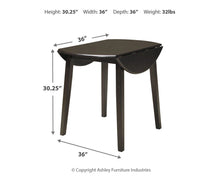 Load image into Gallery viewer, Hammis Dining Drop Leaf Table